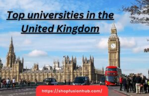 Top universities in the United Kingdom